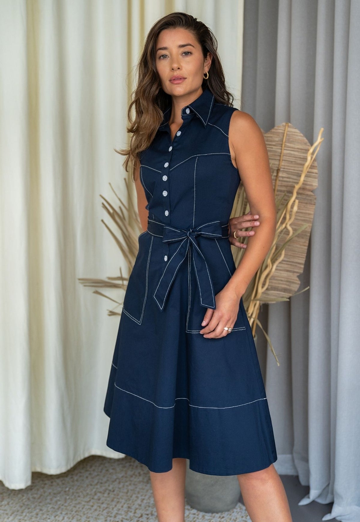 Vestido Chloe azul