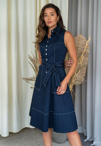 Vestido Chloe azul