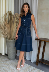 Vestido Chloe azul