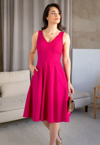 Vestido Connie fucsia