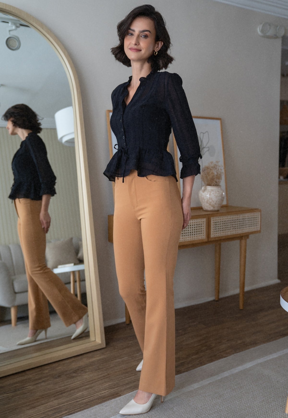 Pantalón Venecia Camel
