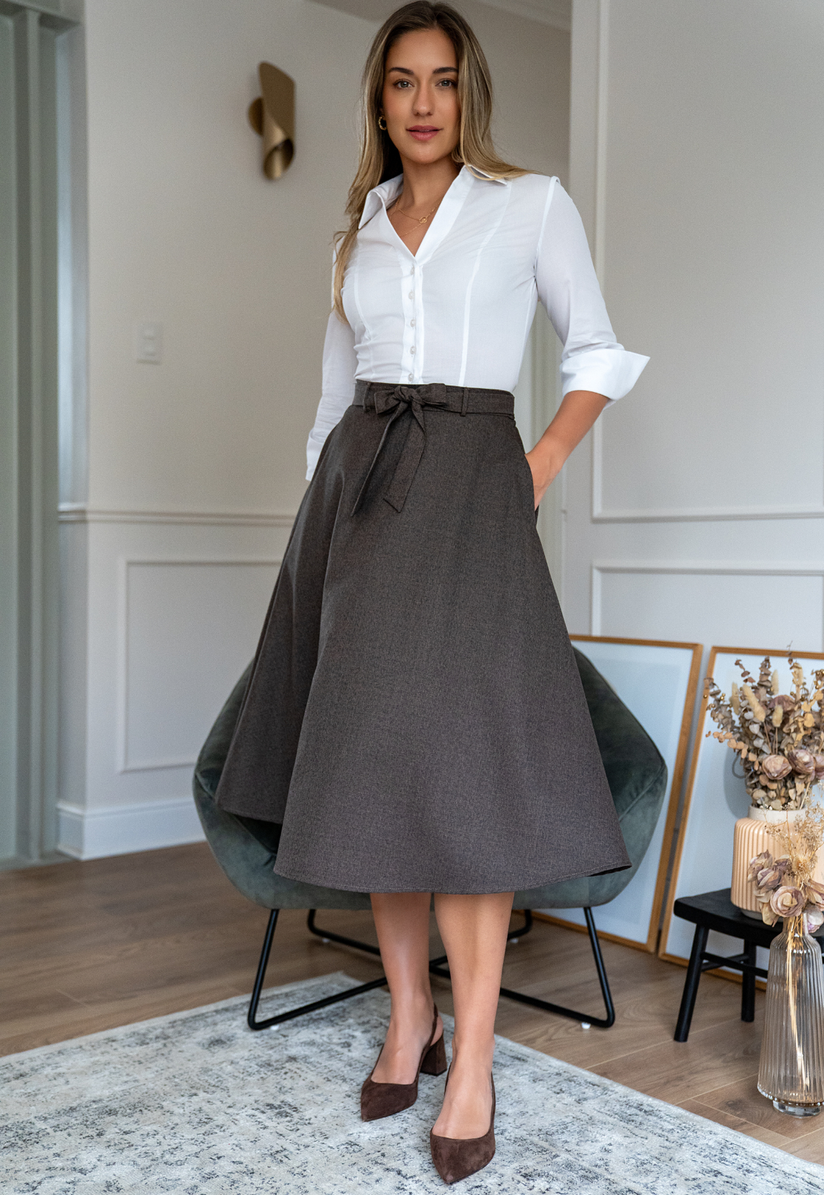 Blusa Agatha blanco
