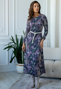 Lupe morado Knit