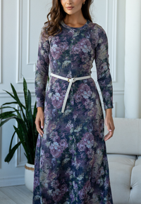 Lupe morado Knit