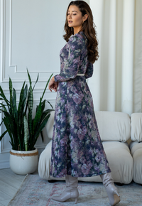 Lupe morado Knit