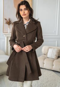 Abrigo Lexie Cocoa