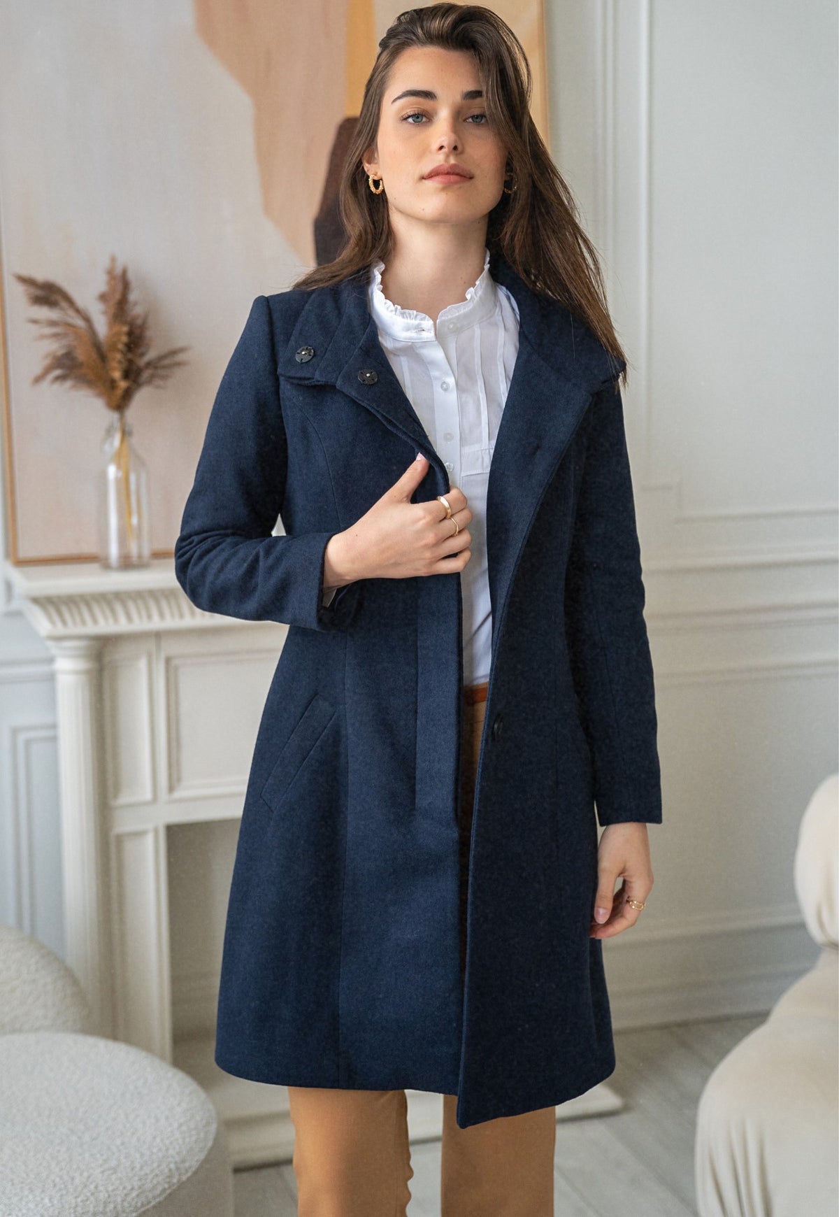 Abrigo Sarah Azul