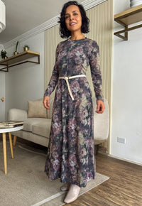 Lupe morado Knit