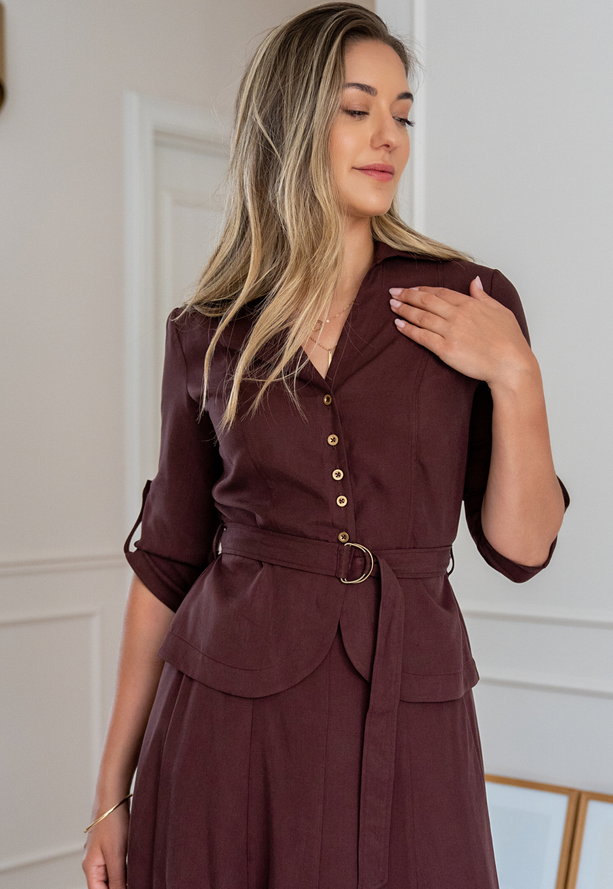 Blusa Sharon vino