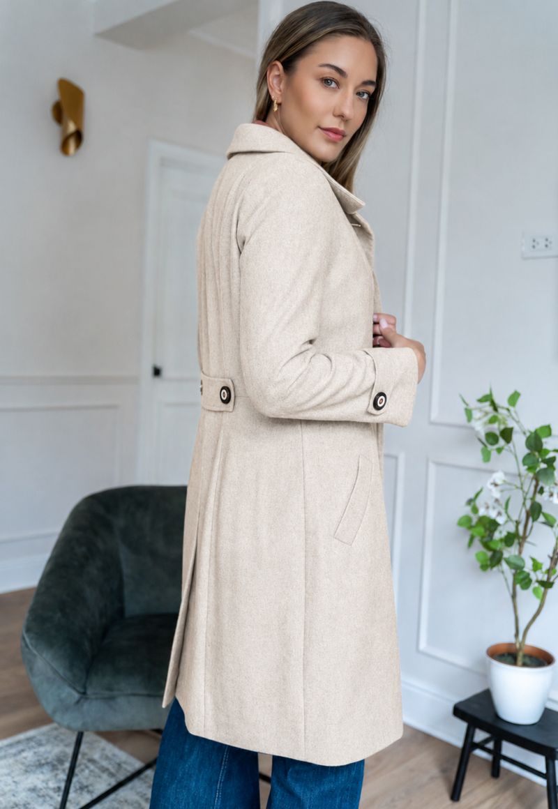 Abrigo Bárbara beige