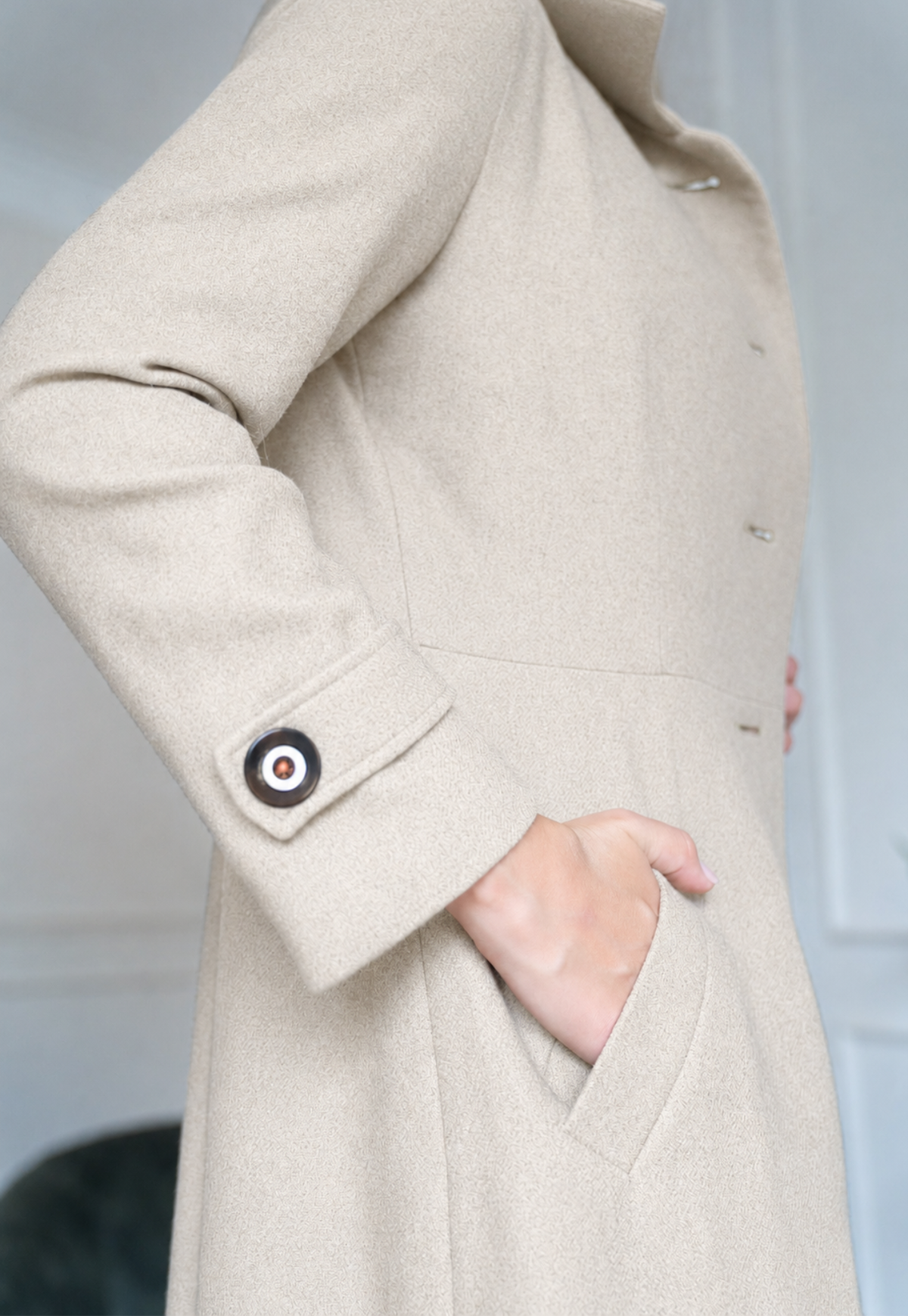 Abrigo Bárbara beige