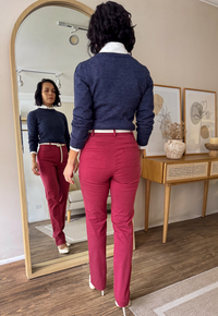 Pantalón Marcela Guinda