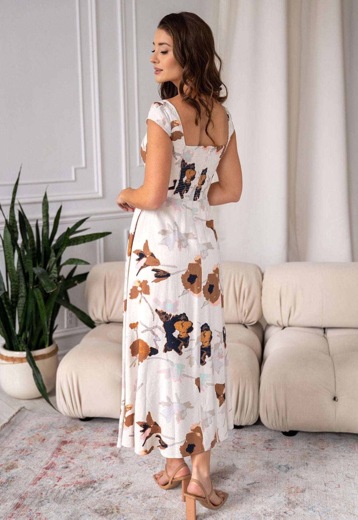 Vestido Bianca beige