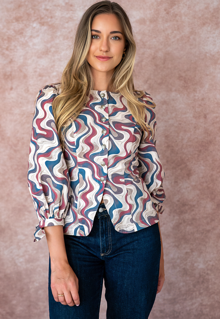 Blusa Toulouse prt