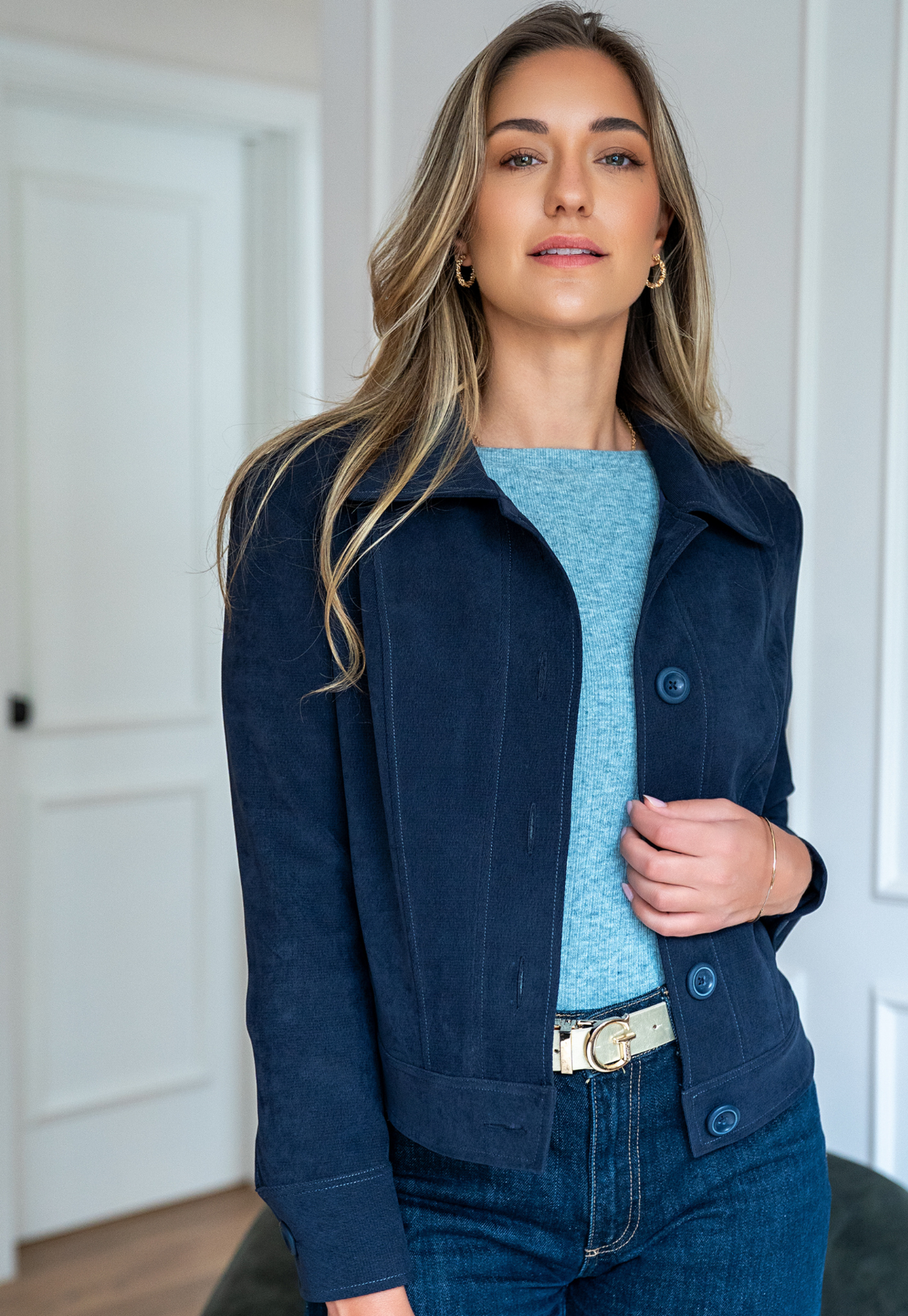Chaqueta Afrika Azul