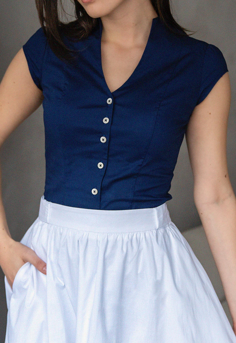 Blusa Caroline Navy