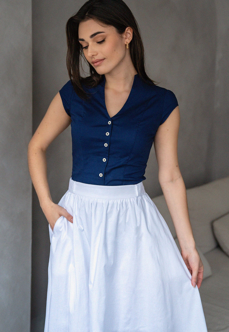 Blusa Caroline Navy