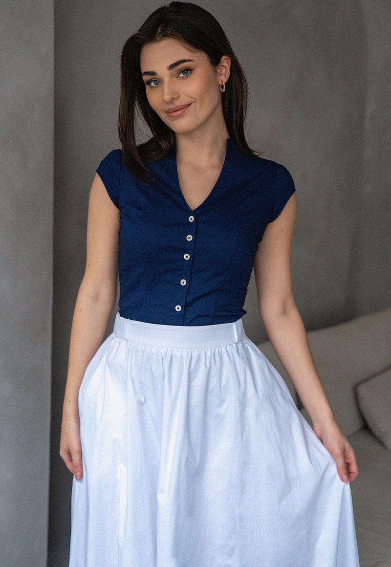 Blusa Caroline Navy