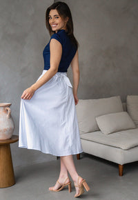 Falda Tokio Blanca