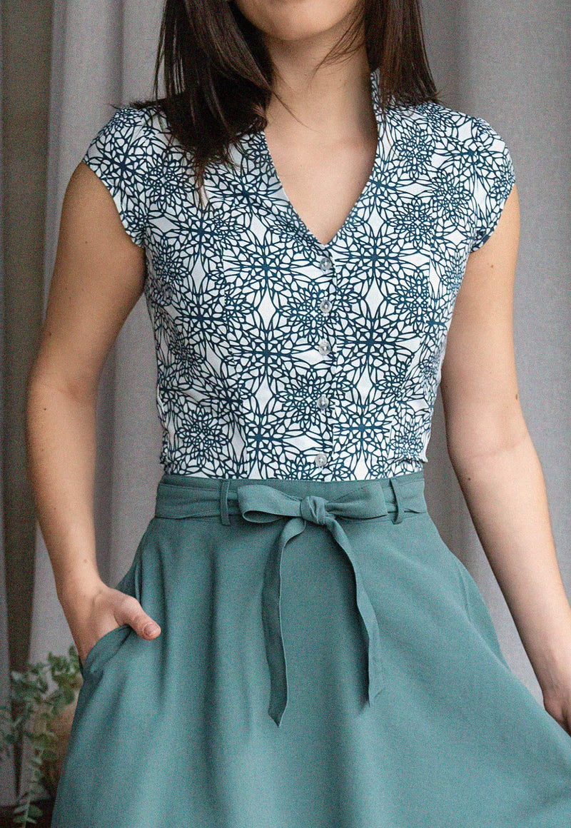 Blusa Caroline Estampada