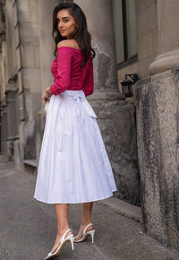 Falda Tokio Blanca