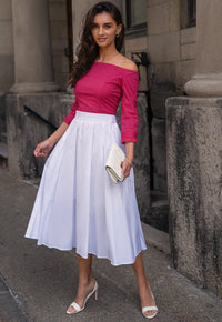 Falda Tokio Blanca