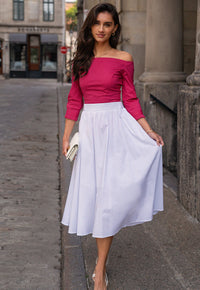 Falda Tokio Blanca