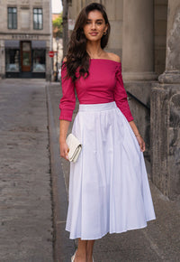 Falda Tokio Blanca