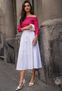 Falda Tokio Blanca