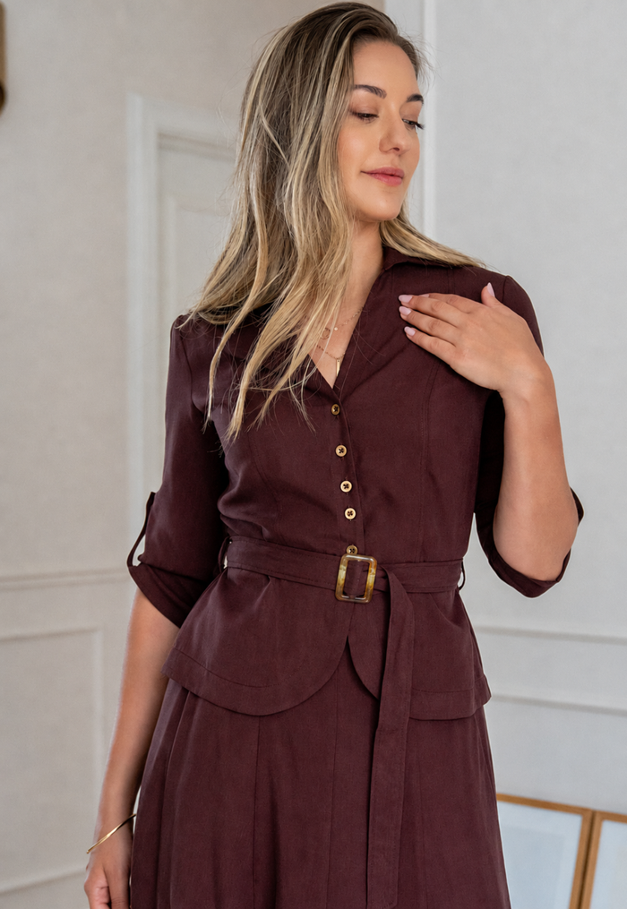 Blusa Sharon vino