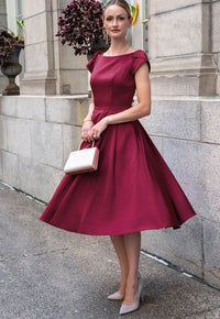 Vestido Marcela cherry