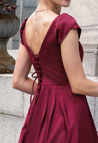 Vestido Marcela cherry