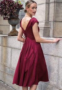 Vestido Marcela cherry