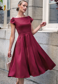 Vestido Marcela cherry