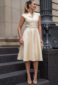 Vestido Margot Ivory