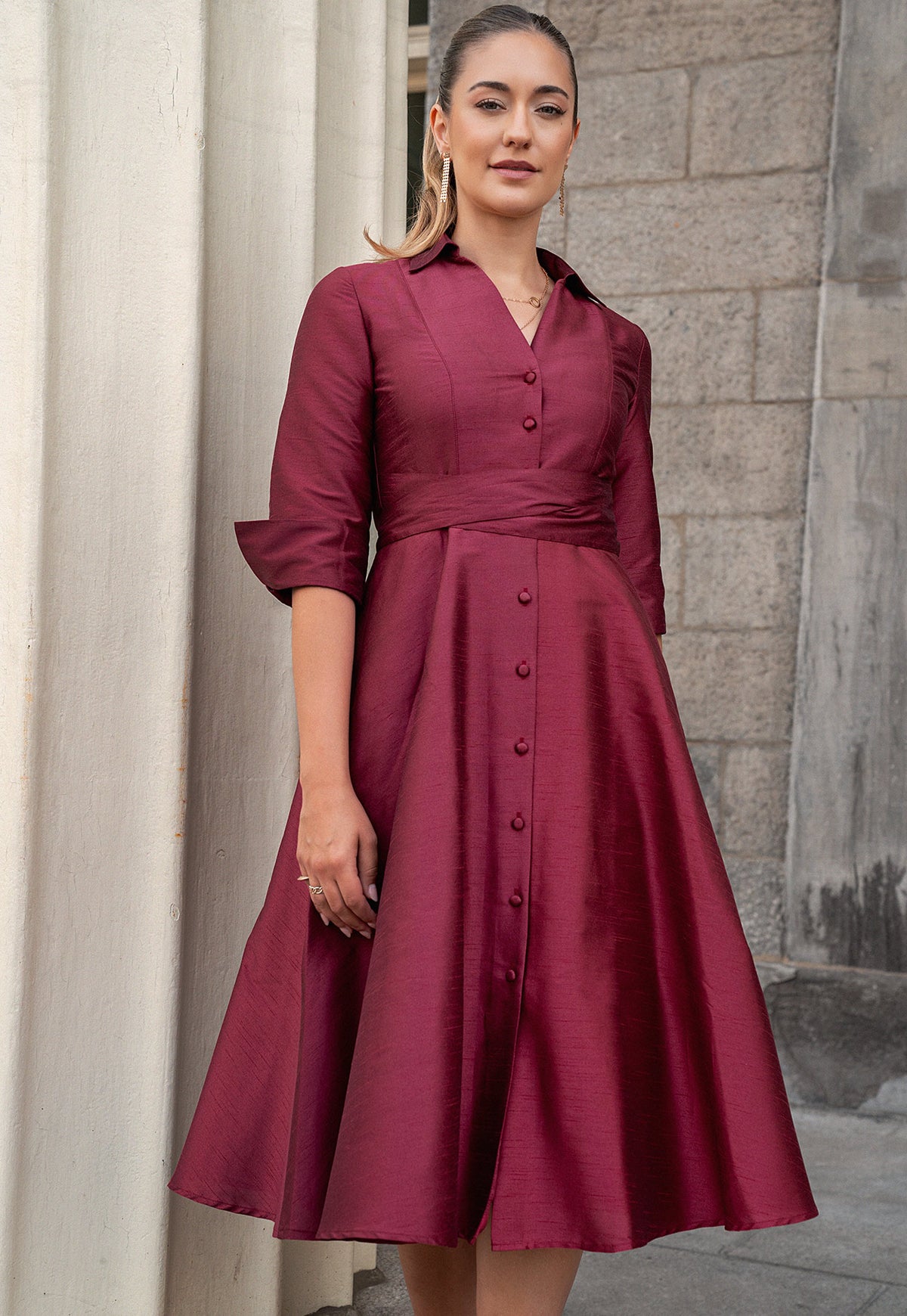 Vestido Rhita Cherry