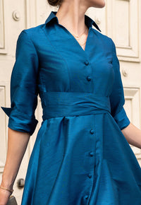 Vestido Rhita Teal