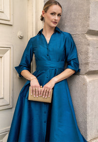 Vestido Rhita Teal