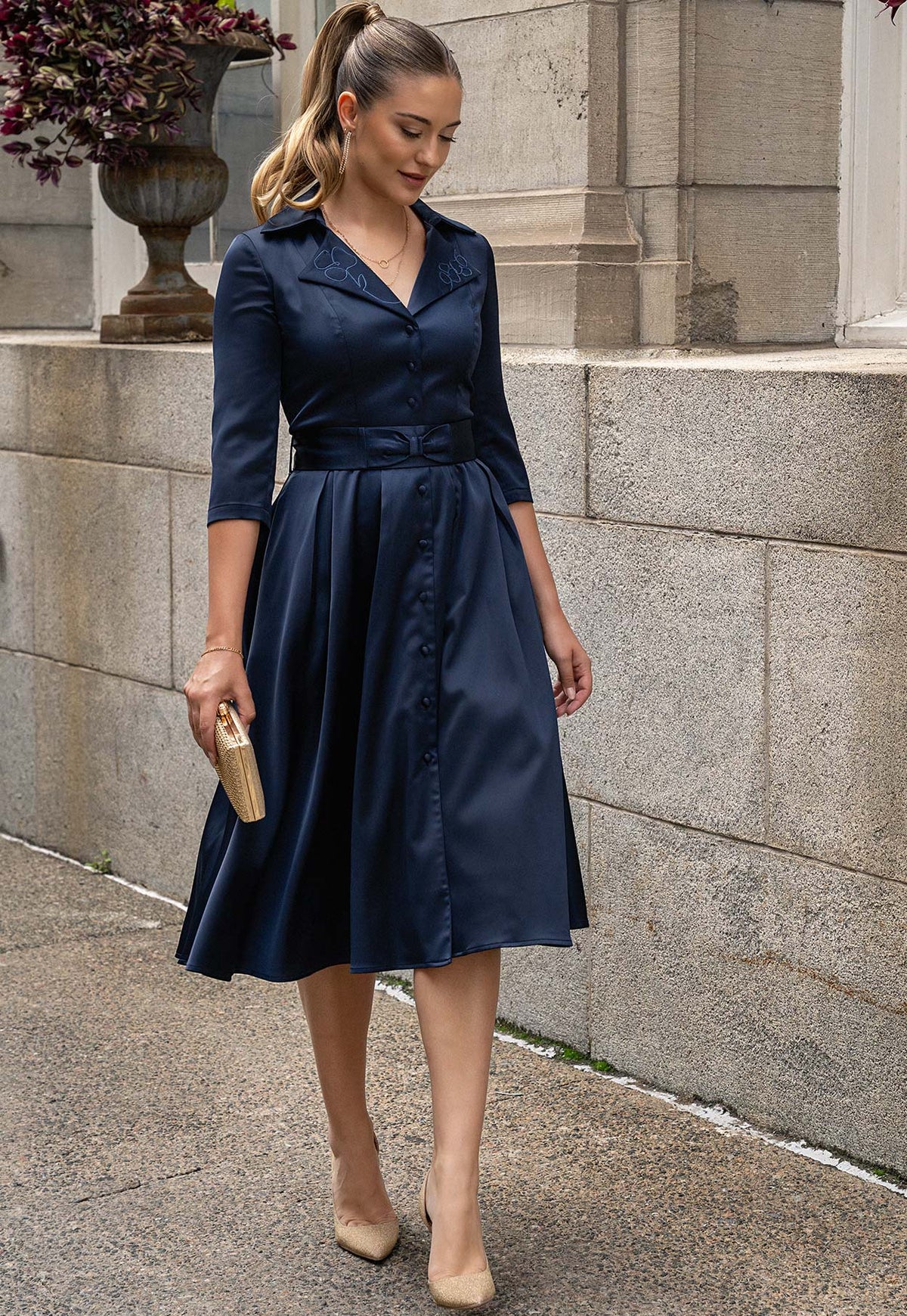 Vestido Samara Azul