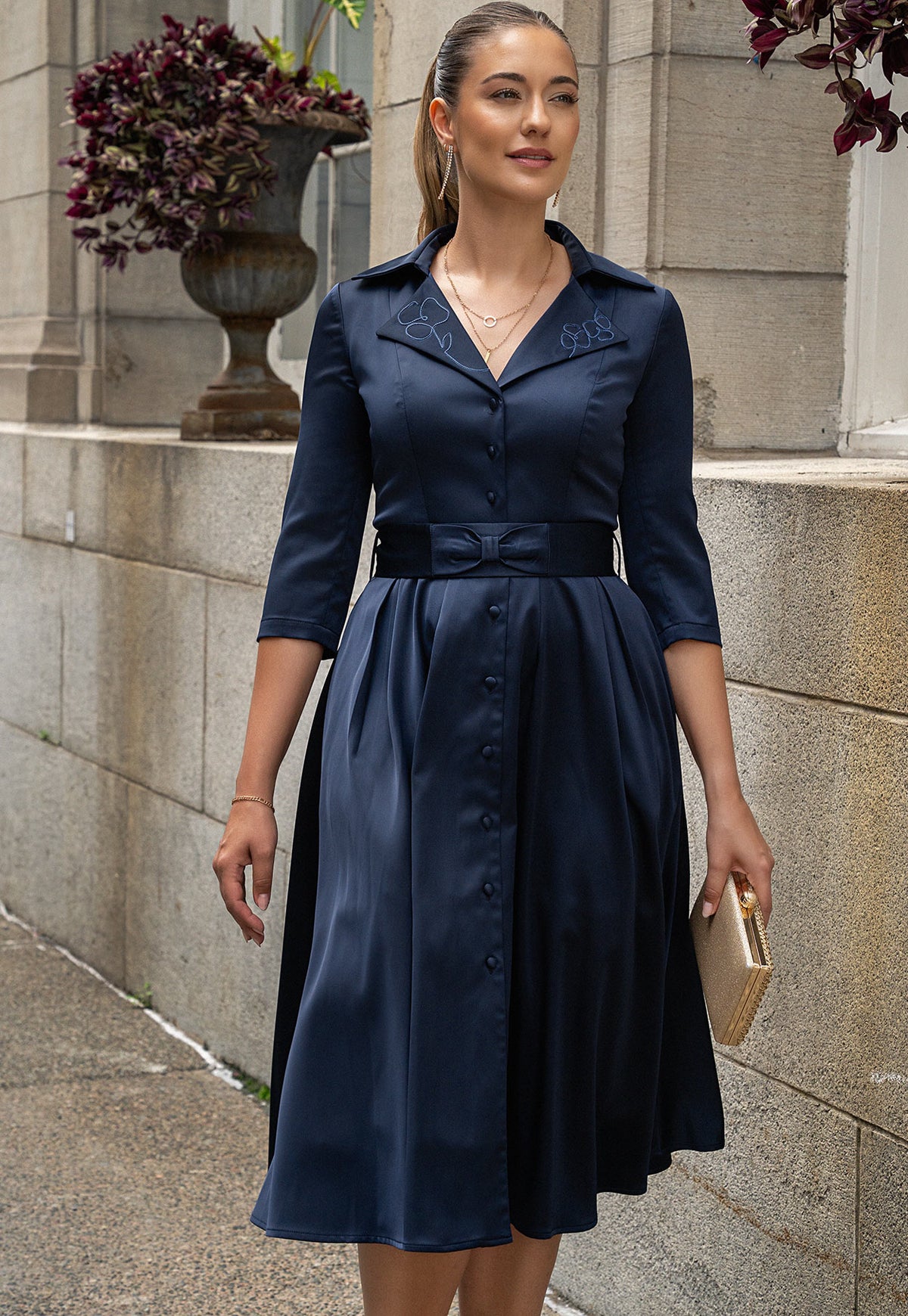 Vestido Samara Azul