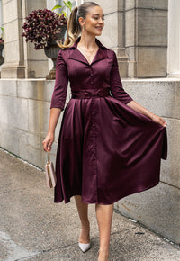 Vestido Samara Guinda