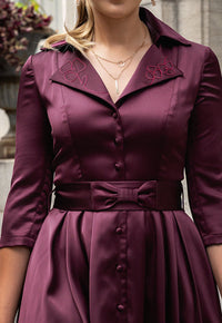 Vestido Samara Guinda