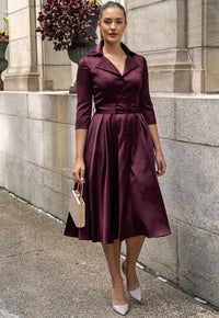 Vestido Samara Guinda