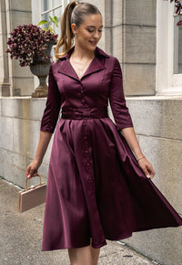 Vestido Samara Guinda